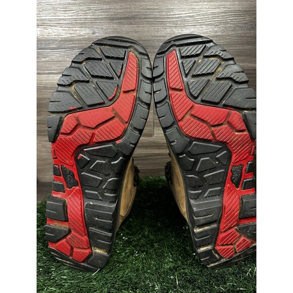 RED WING TRADESMAN 3519 SAFETY TOE LEATHER WORK BOOTS‎ MENS SIZE 11D - Picture 6 of 7